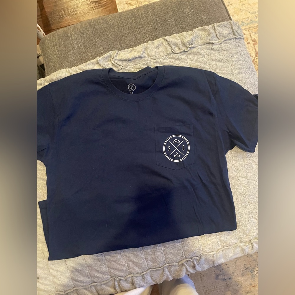Sand cloud medium navy t-shirt